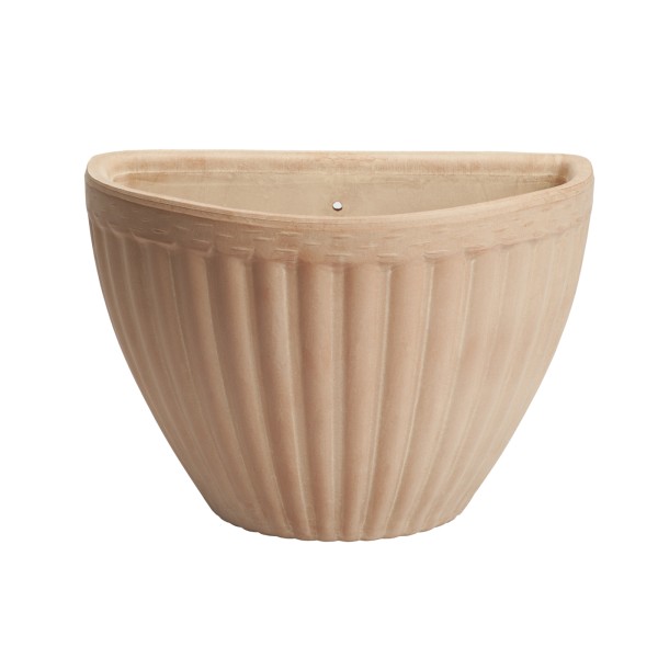 ANTIQUE BANDED WALL PLANTER